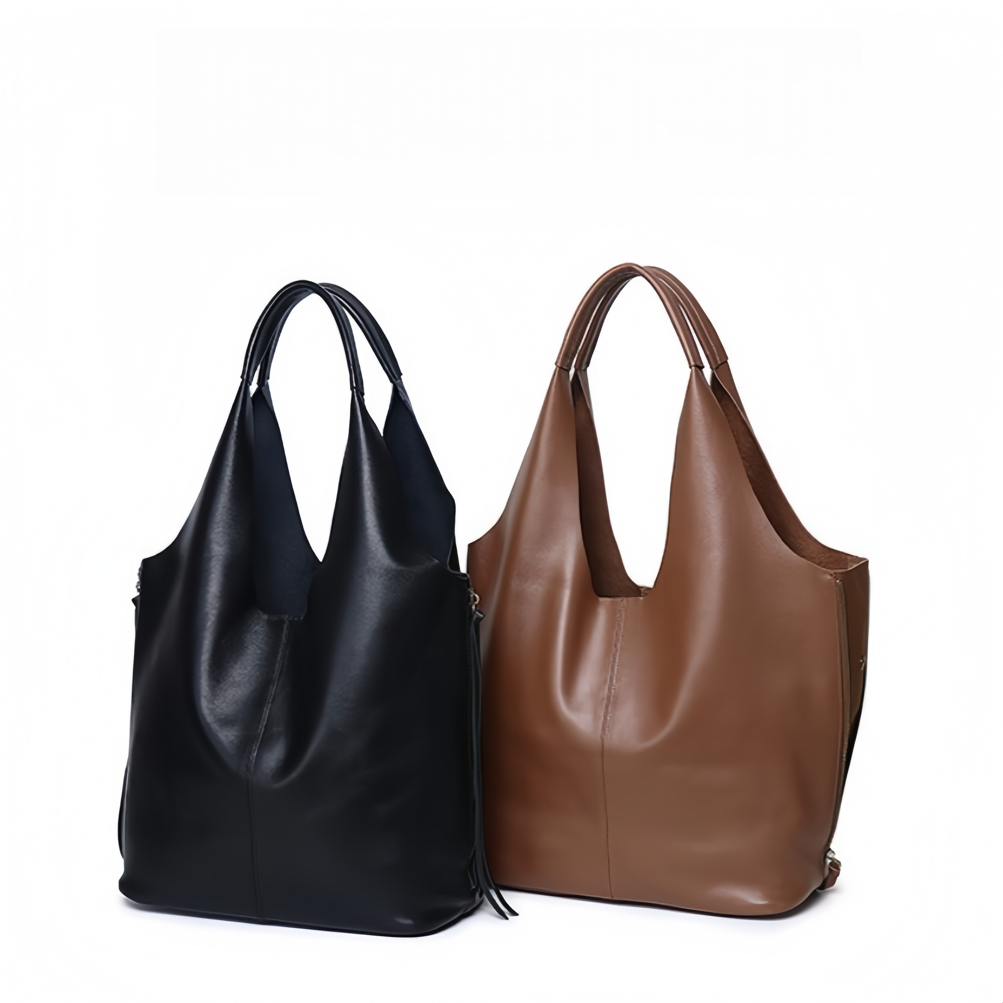 Luxury Bags Supplier - Luxury Cowhide Leather Women Tote Bag,