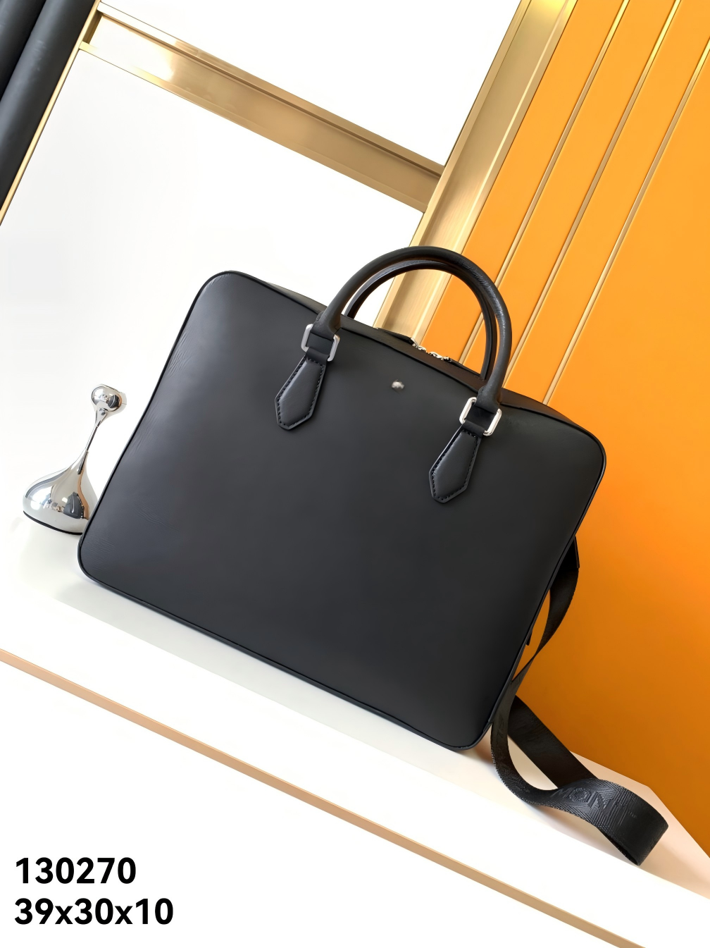 Luxury Bags With Zipper - Luxury Men's Top-Handle Bags Premium Genuine