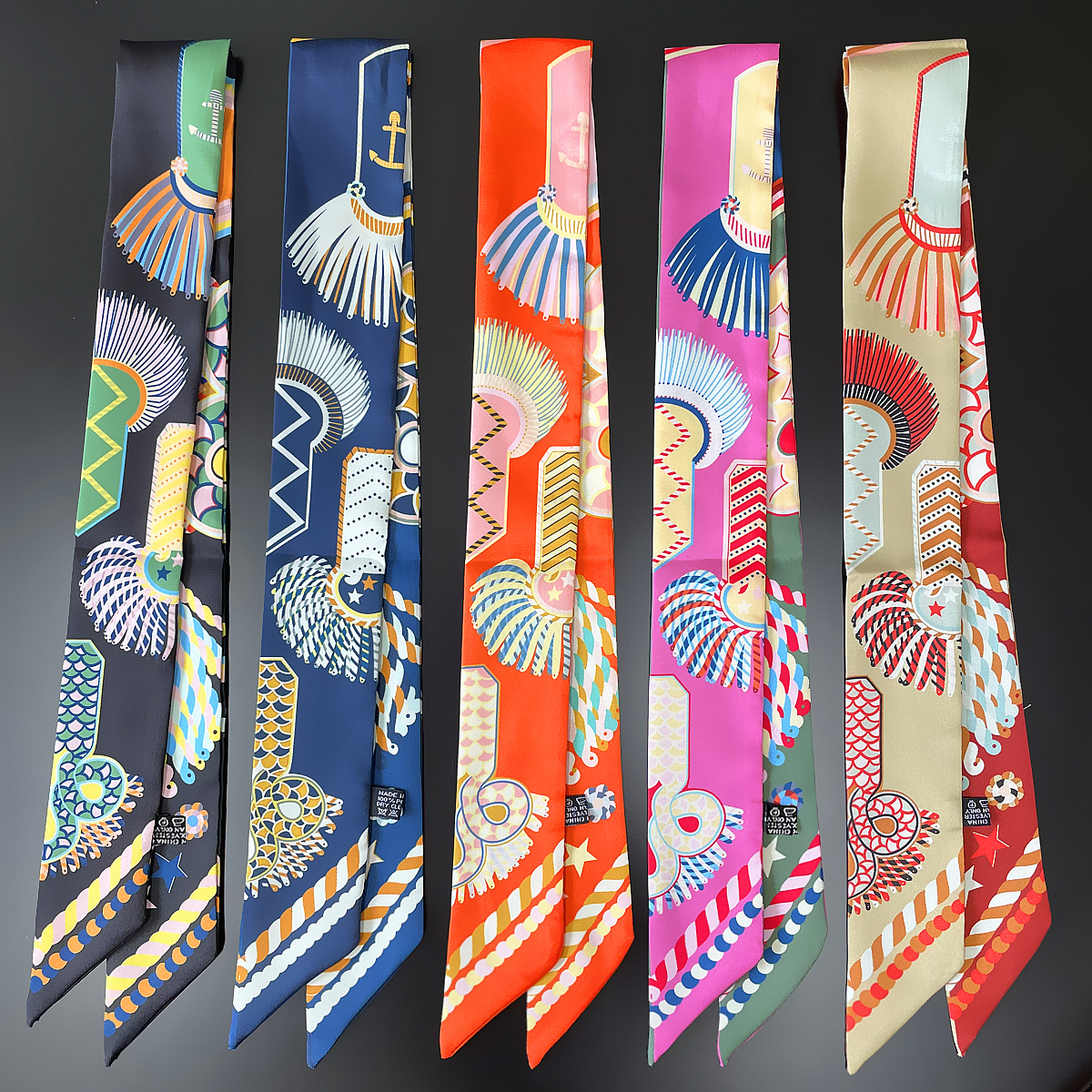 Luxury Bags Duffle - Brand Design Twill 100% Silk Scarf