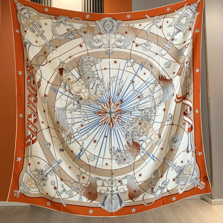Luxury Bags Supplier - Luxury Brand Scarf Large Silk Shawls