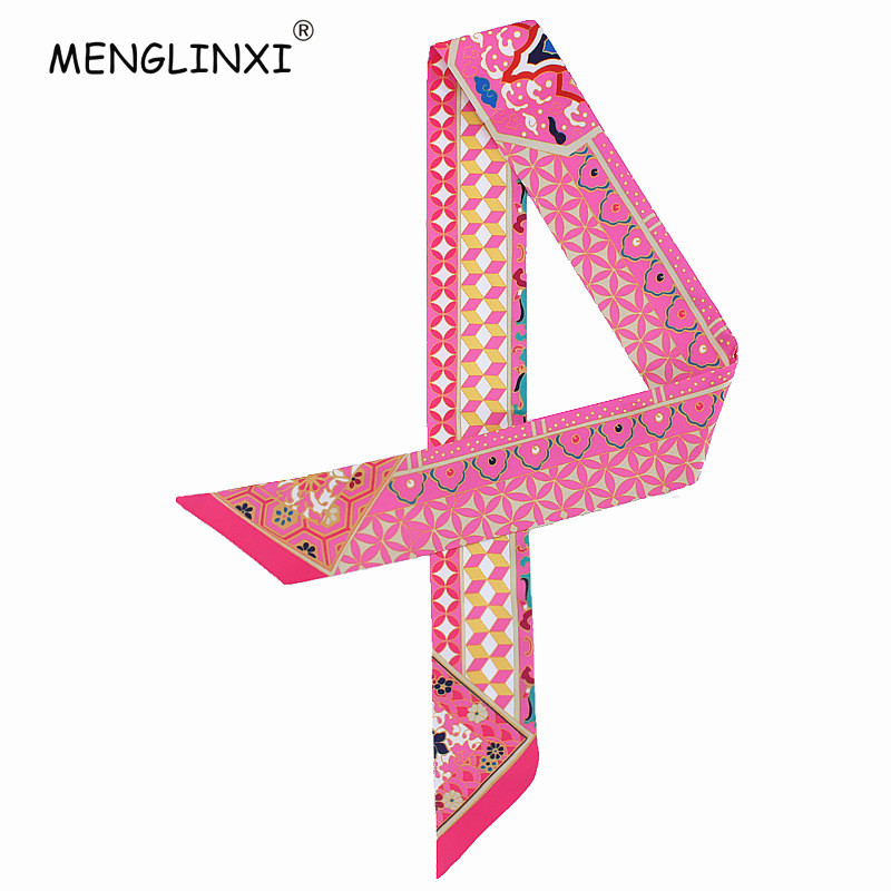 Luxury Bags Duffle - New Geometric Floral Print Silk Scarf
