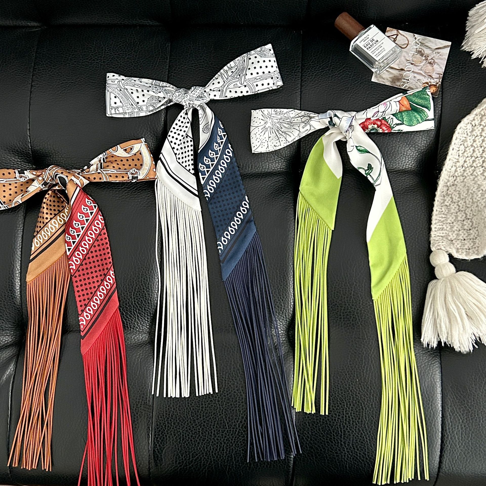 Luxury Tassel Skinny Scarf for - Luxury Bags Duffle recensione e prezzo