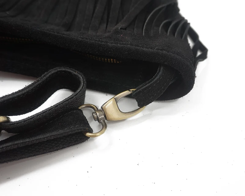 Women Genuine Leather Suede Fr - Half Moon Bag Suede recensione e prezzo