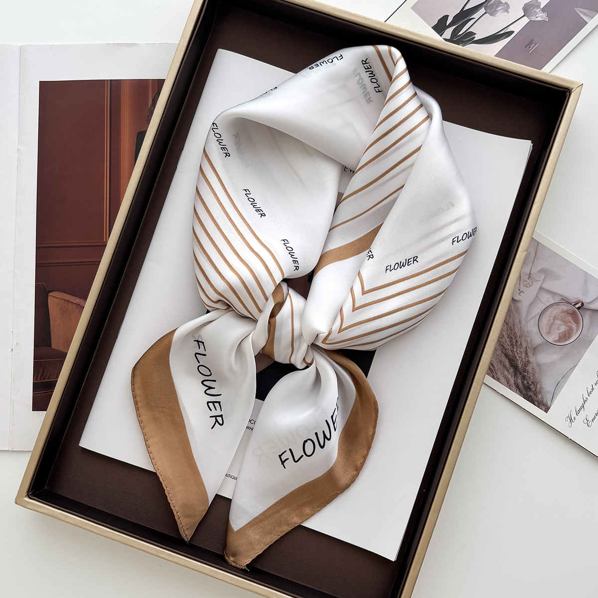 Luxury Print Scarf For Women E - Luxury Bags Duffle recensione e prezzo