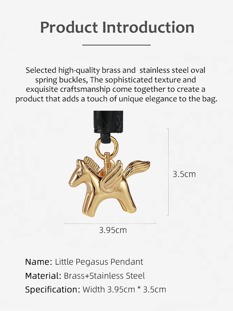 Luxury Brass Pegasus Bag Charm - Luxury Bags Hermes Birkin recensione e prezzo