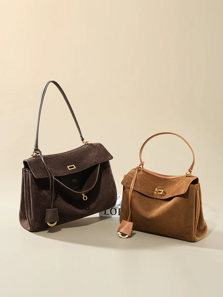 Autumn Winter Women's Suede ge - Luxury Bags Supplier recensione e prezzo