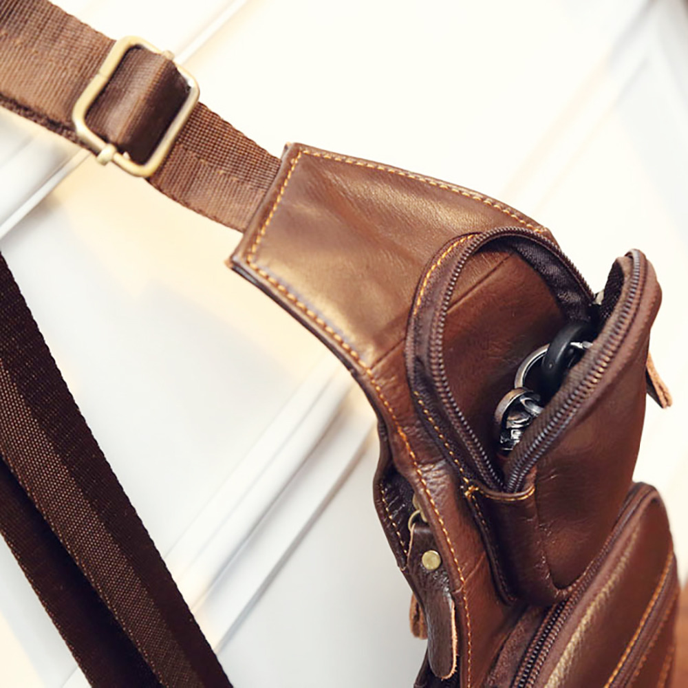 Men Cross Body Shoulder Sling  - Half Moon Bag Suede recensione e prezzo