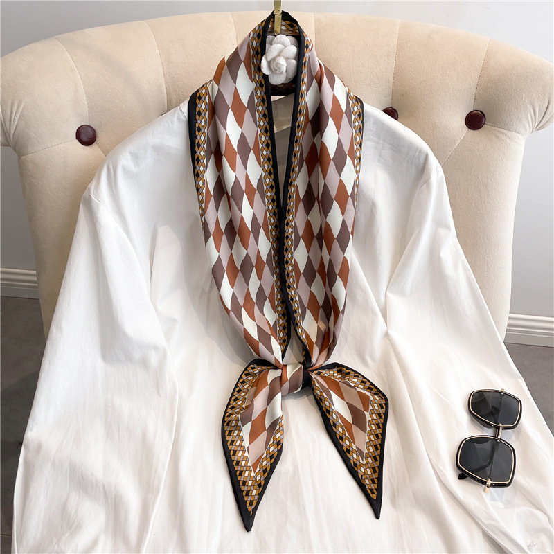 Fashion Print Long Silk Scarf  - Luxury Bags Duffle recensione e prezzo