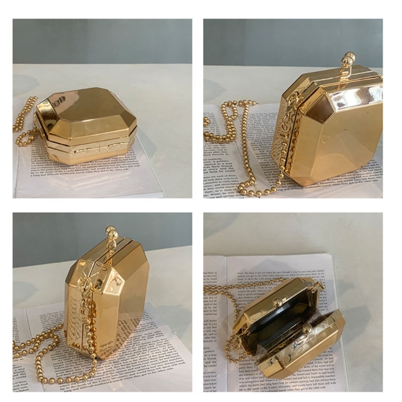 Mini Luxury Gold Party Evening - Luxury Bags With Zipper recensione e prezzo