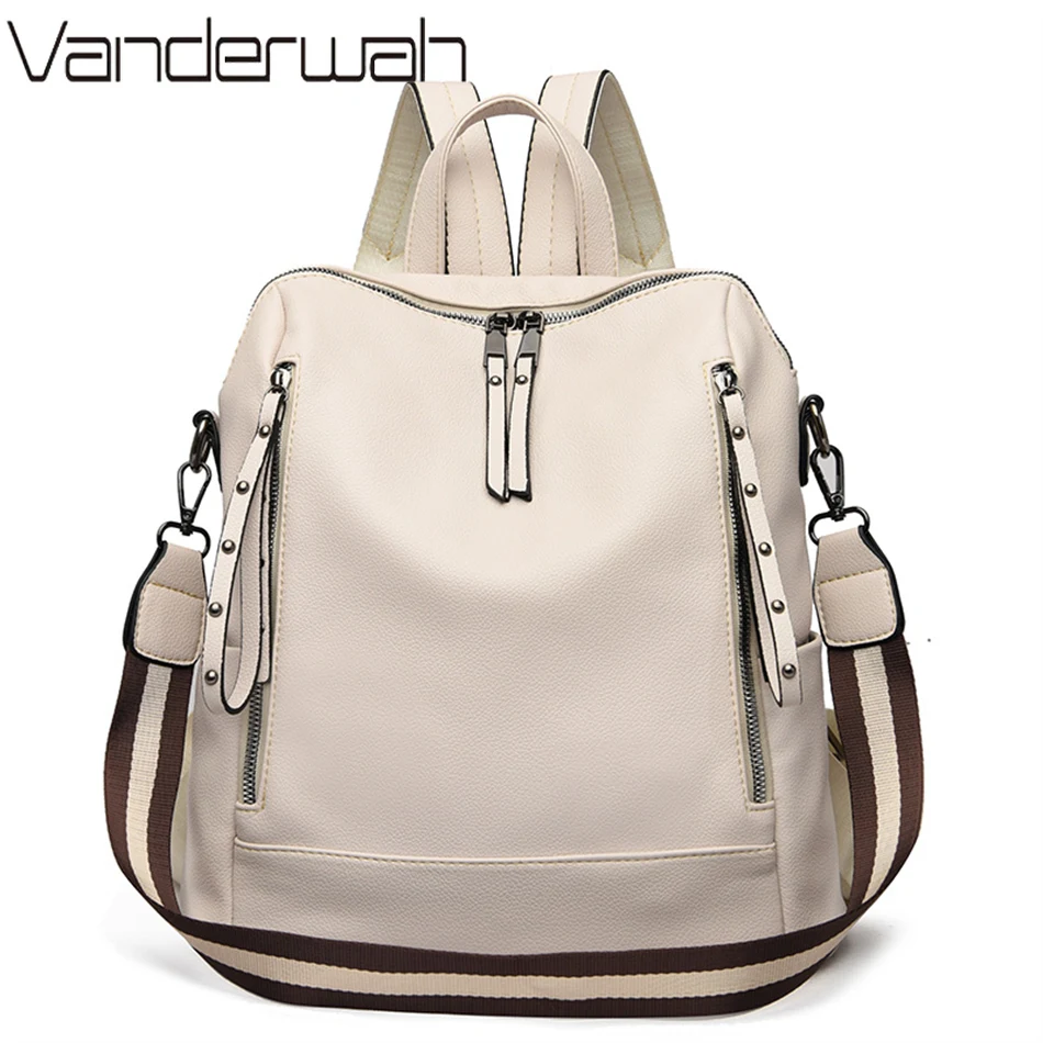 Brand Luxury Backpacks Soft Le - Luxury Bags With Zipper recensione e prezzo