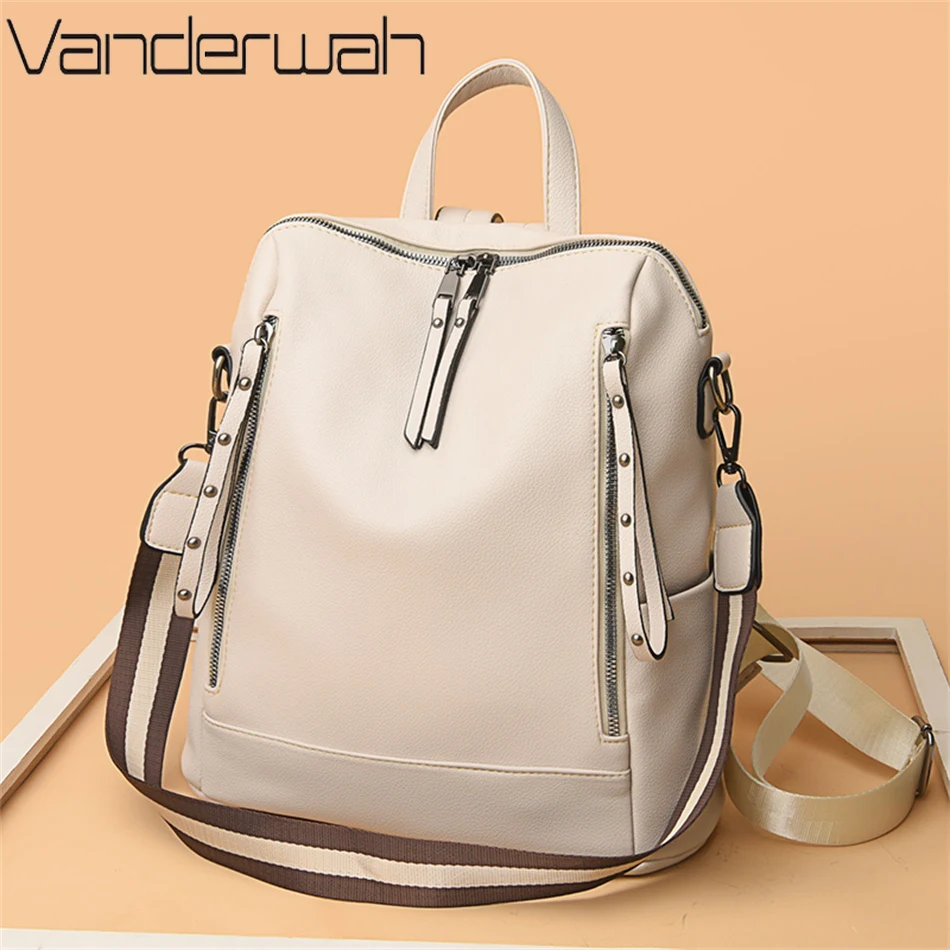 Brand Luxury Backpacks Soft Le - Luxury Bags With Zipper recensione e prezzo