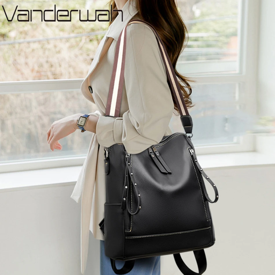Brand Luxury Backpacks Soft Le - Luxury Bags With Zipper recensione e prezzo