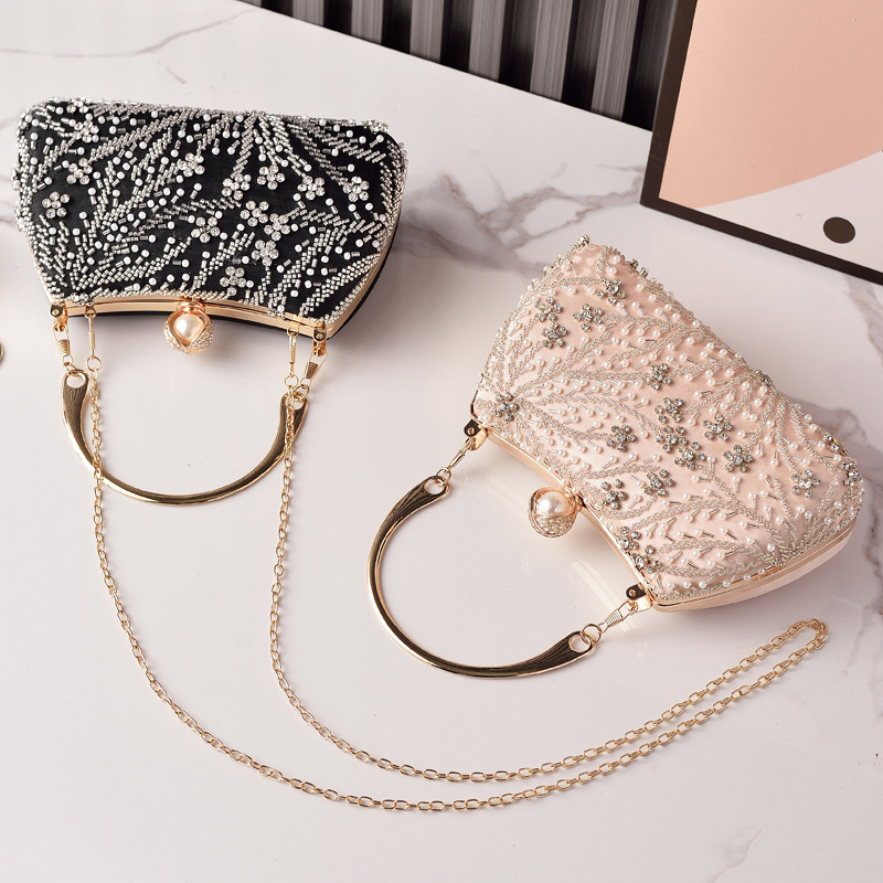 Black Handbag Beading Vintage  - Luxury Bags China Wholesale recensione e prezzo