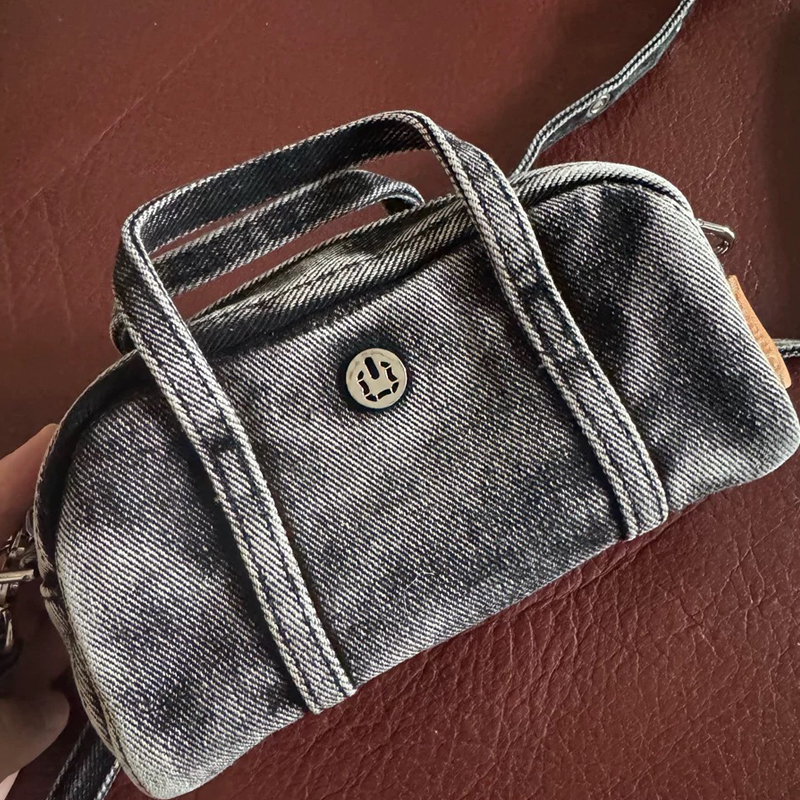 Korean Casual Mini Denim Box B - Luxury Bags With Zipper recensione e prezzo