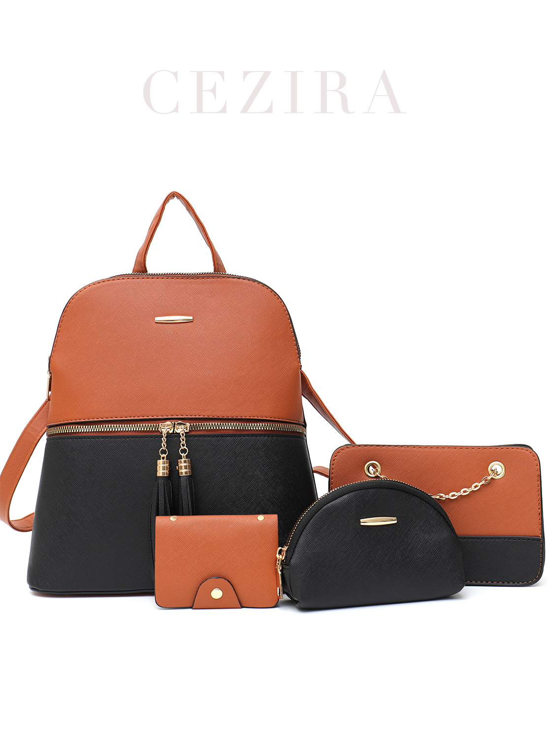 4 PCS Bags Set Women's Fashion - Luxury Bags With Zipper recensione e prezzo