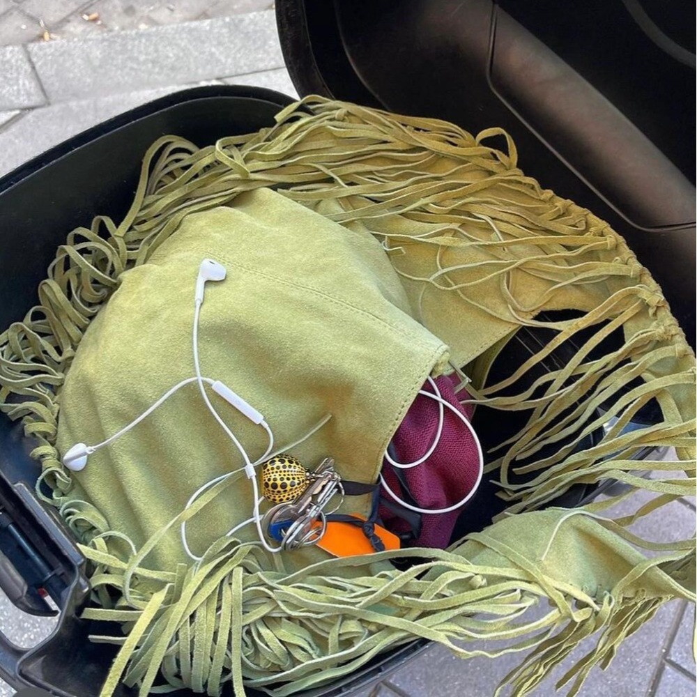 New Long Tassel Women's Should - Half Moon Bag Suede recensione e prezzo