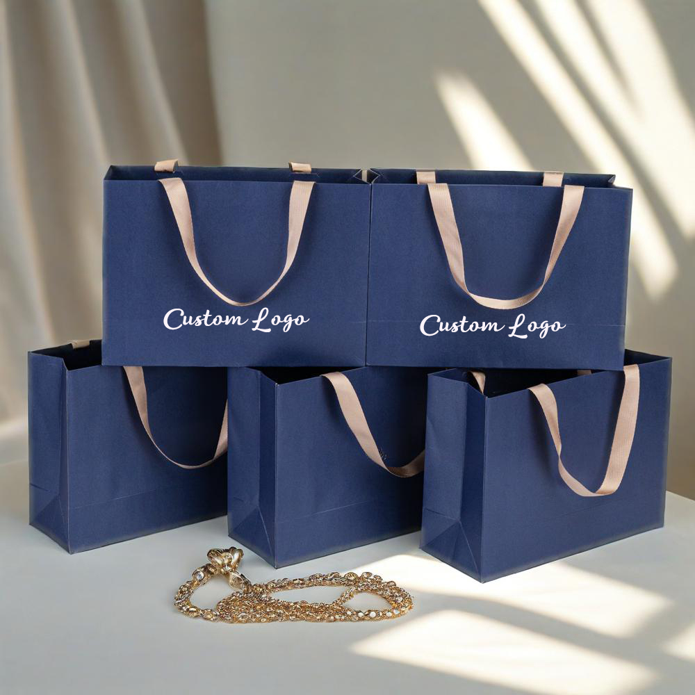 Customed Logo Luxury Dark Blue - Luxury Bags In Store recensione e prezzo