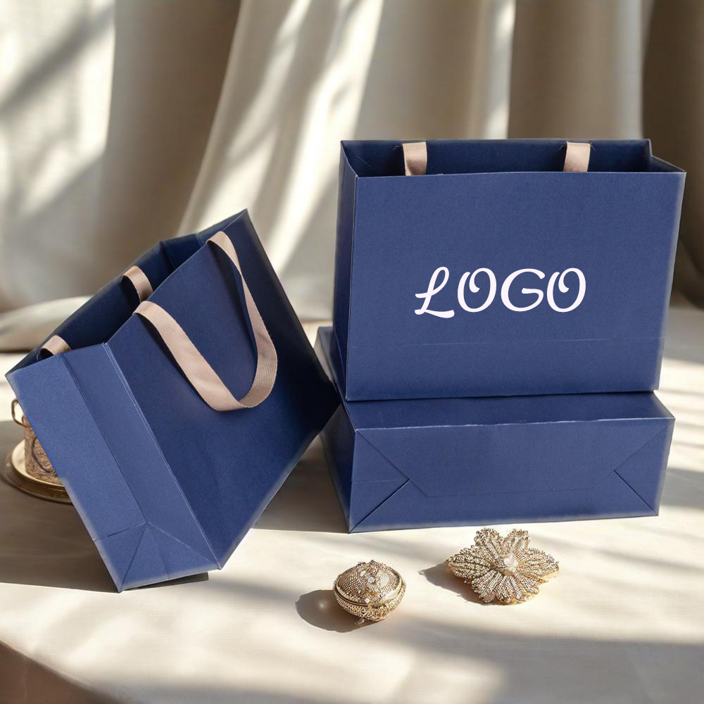 Customed Logo Luxury Dark Blue - Luxury Bags In Store recensione e prezzo