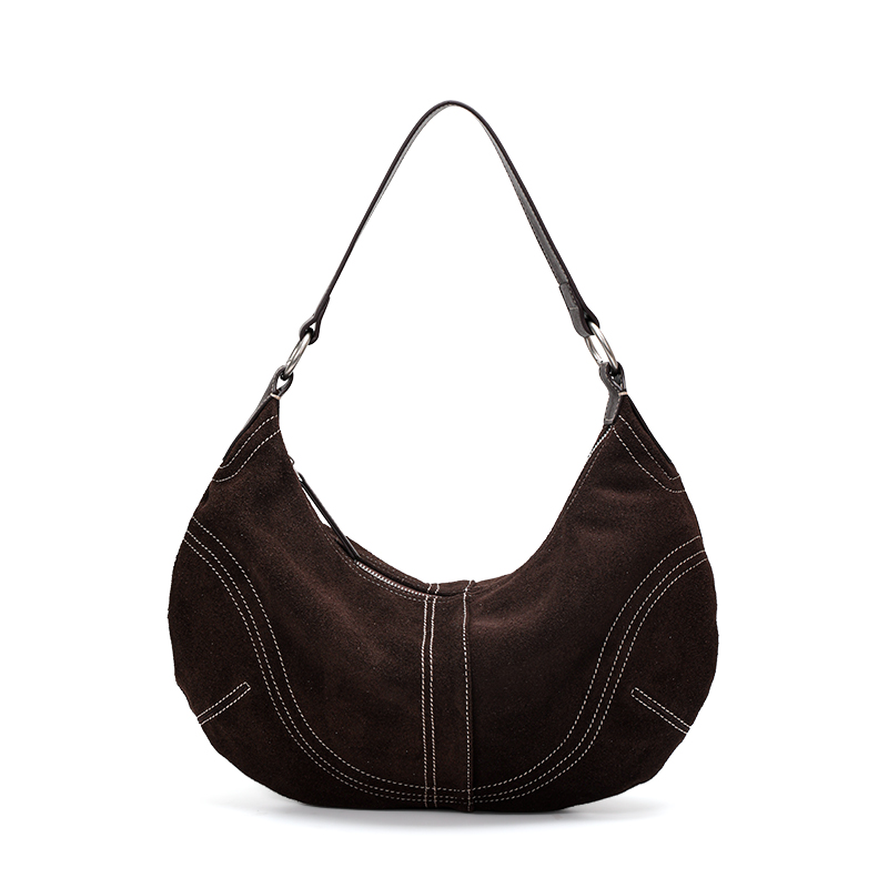 Aidanni Cowhide Suede Underarm - Half Moon Bag Suede recensione e prezzo