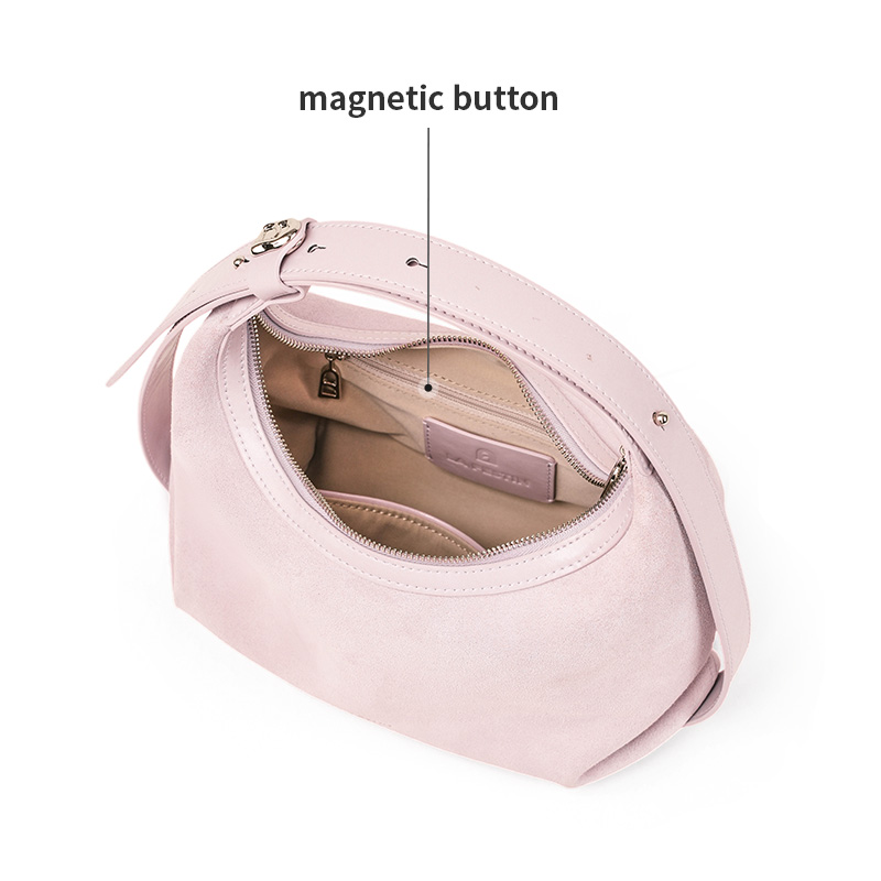 LA FESTIN Original Handbag Wom - Half Moon Bag Suede recensione e prezzo