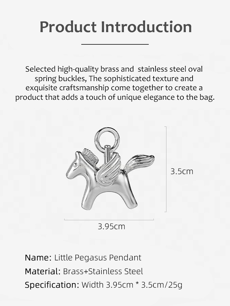 Luxury Brass Pegasus Bag Charm - Luxury Bags Hermes Birkin recensione e prezzo