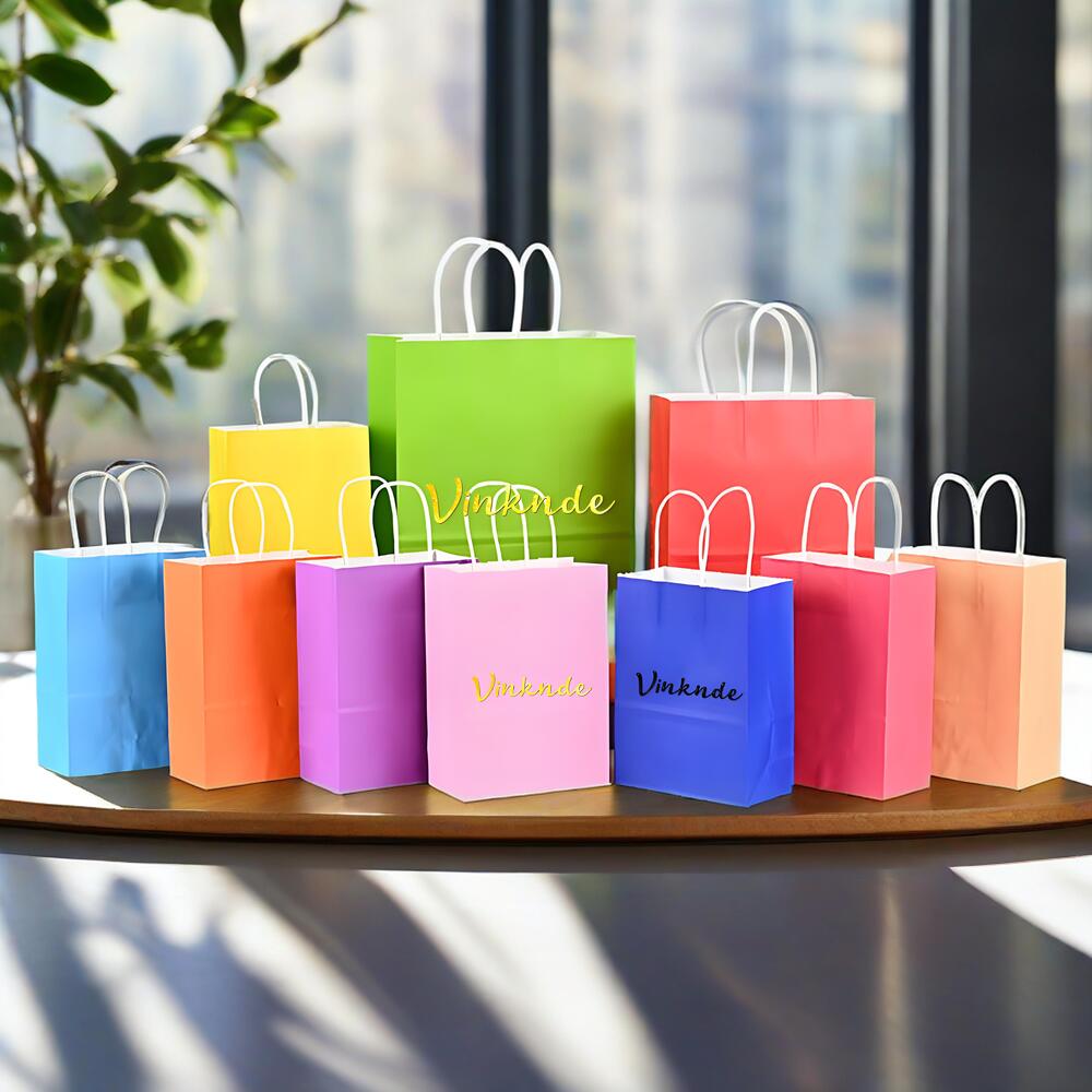100Pcs Custom Paper Gift Bag w - Luxury Bags In Store recensione e prezzo