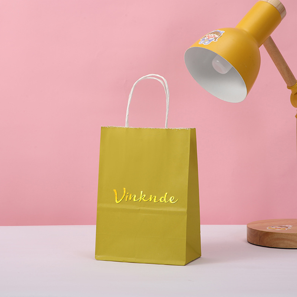 100Pcs Custom Paper Gift Bag w - Luxury Bags In Store recensione e prezzo