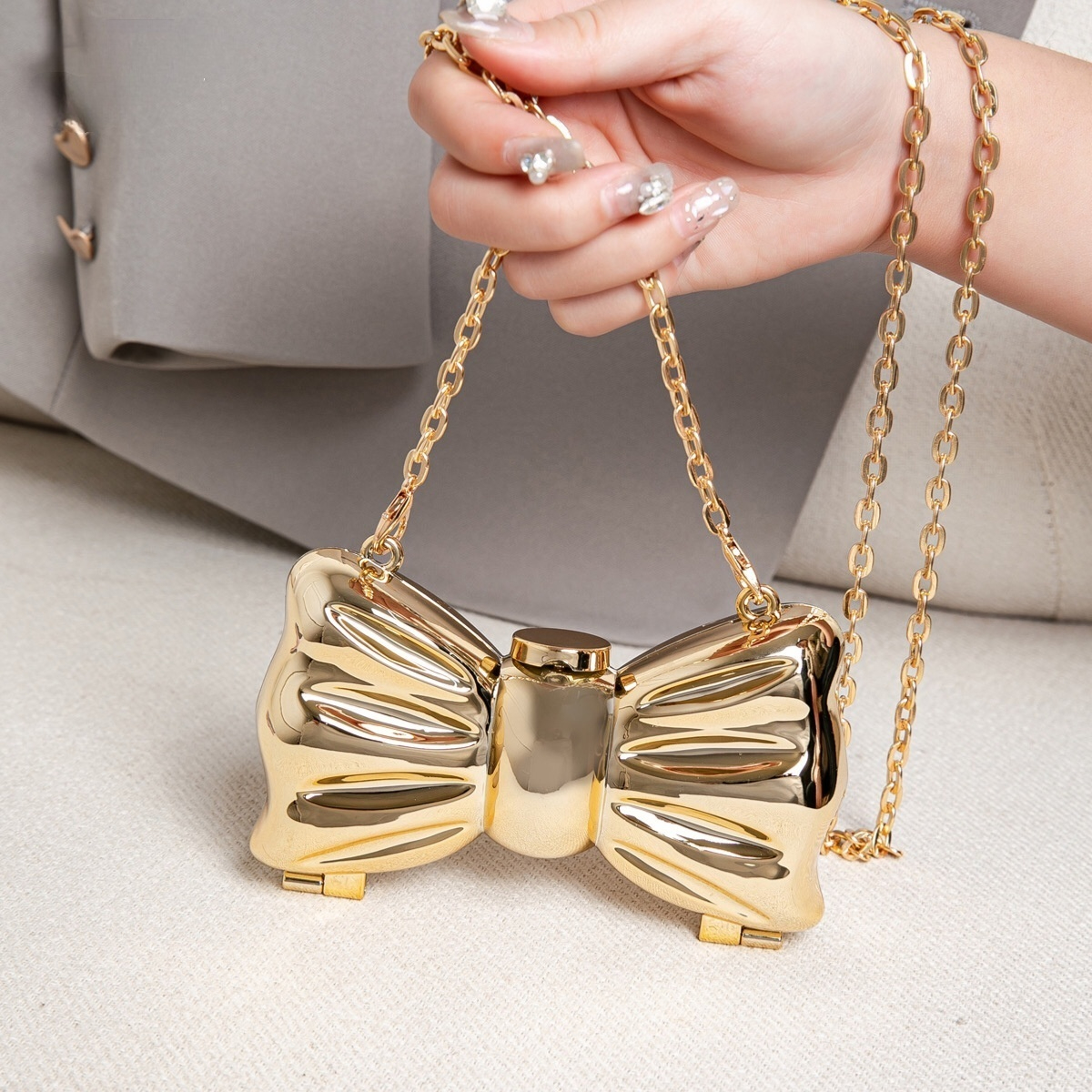 Luxury Fashion Metal Mini Hand - Luxury Bags With Zipper recensione e prezzo