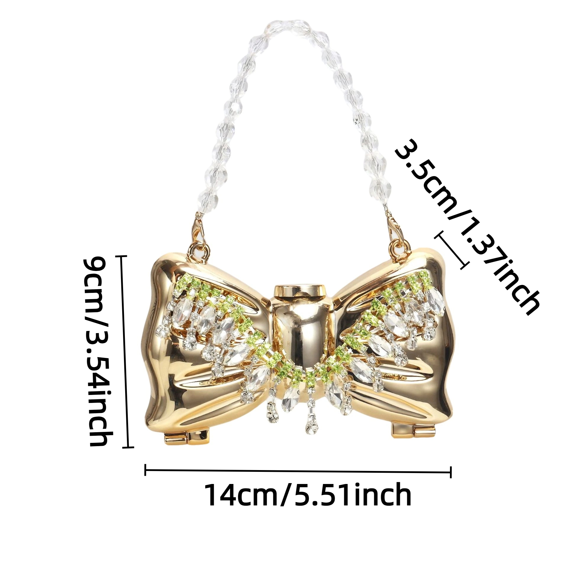 Luxury Fashion Metal Mini Hand - Luxury Bags With Zipper recensione e prezzo